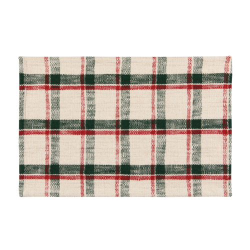 Now Designs Placemat Woven Noel Plaid Now Designs Placemat Woven Noel Plaid