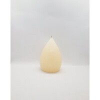 Candle Stout Crackle White Shades 6 inches