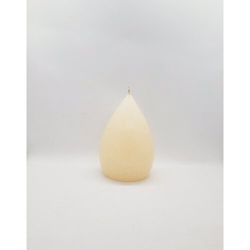 Barrick Design Candle Stout Crackle White Shades 6 inches Barrick Design Candle Stout Crackle White Shades 6 inches