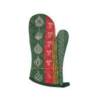 Oven Mitt Set Festive Fir