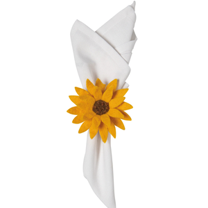 Now Designs Napkin Ring Sunflower Splendor