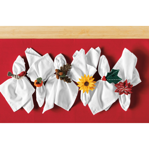 Now Designs Napkin Ring Sunflower Splendor