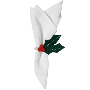 Now Designs Napkin Ring Winterberry