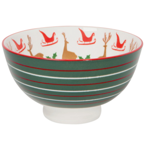 Now Designs Bowl Santa’s Reindeer