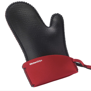 KitchenGrips KitchenGrips Mitt Large Cherry Black
