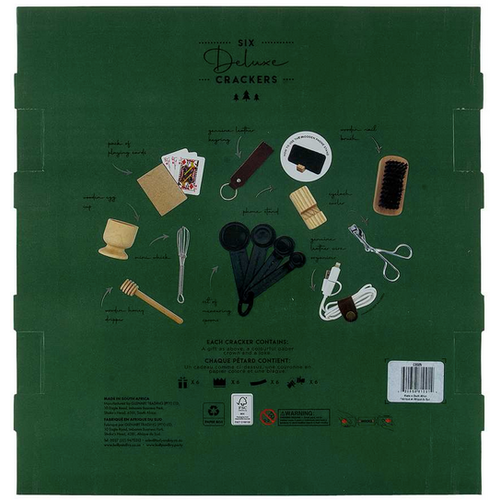 Christmas Tradition Crackers Playful Deluxe Mint 6 pcs Christmas Tradition Crackers Playful Deluxe Mint 6 pcs