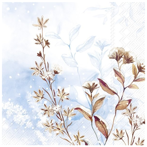 IHR Napkin Lunch Paper Icy Branches IHR Napkin Lunch Paper Icy Branches