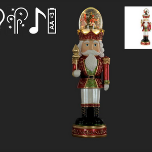 Christmas Tradition Toy Soldier with Snowglobe Christmas Tradition Toy Soldier with Snowglobe