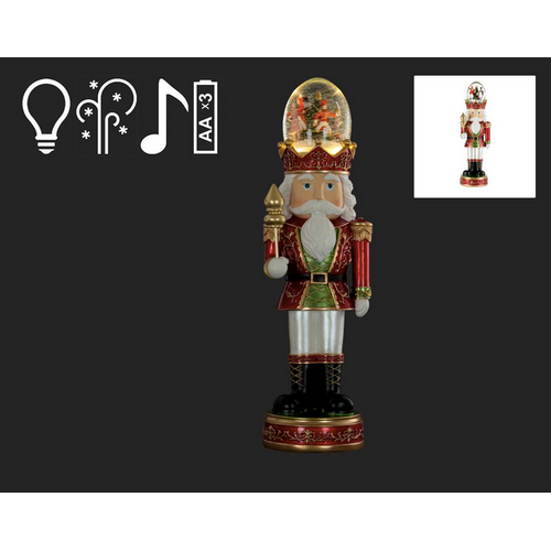 Christmas Tradition Toy Soldier with Snowglobe Christmas Tradition Toy Soldier with Snowglobe