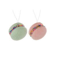 Macaroon Ornament 3" Assorted