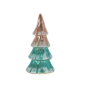 Christmas Tradition Frosted Christmas LED Tree Pink/Blue 6.5" Christmas Tradition Frosted Christmas LED Tree Pink/Blue 6.5"