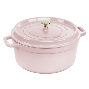 Staub Dutch Oven Round 5.5 Qt Pink Peony Staub