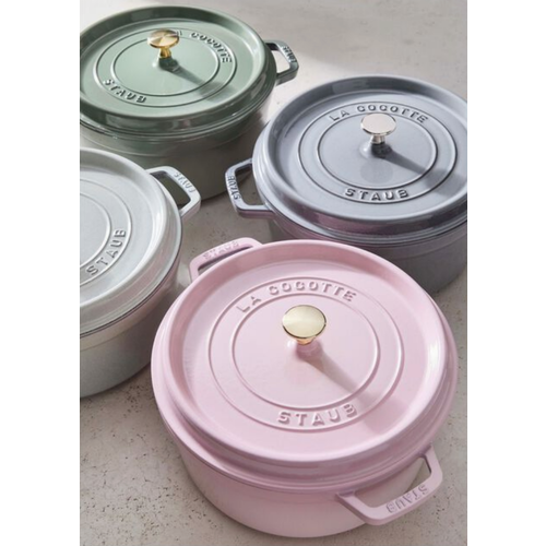 Staub Dutch Oven Round 5.5 Qt Pink Peony Staub