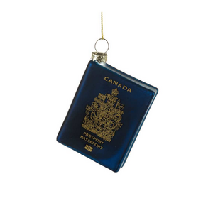 Christmas Tradition Tree Ornament Passport 3.5" Christmas Tradition Tree Ornament Passport 3.5"