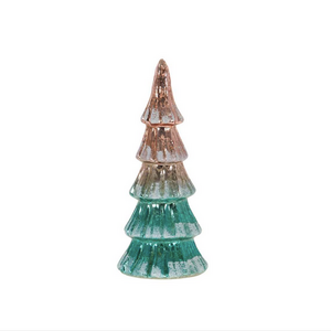 Christmas Tradition Frosted Christmas LED Tree Pink/Blue 8.5" Christmas Tradition Frosted Christmas LED Tree Pink/Blue 8.5"