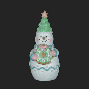 Christmas Tradition Snowman Sweet Treat 7.5" Christmas Tradition Snowman Sweet Treat 7.5"