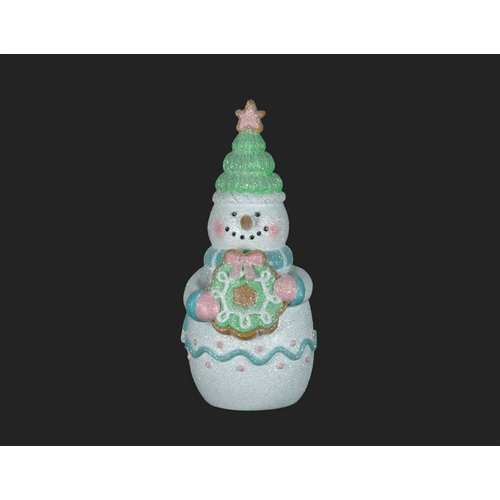 Christmas Tradition Snowman Sweet Treat 7.5" Christmas Tradition Snowman Sweet Treat 7.5"