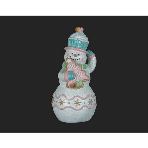 Christmas Tradition Snowman Sweet Treat 8.5" Christmas Tradition Snowman Sweet Treat 8.5"