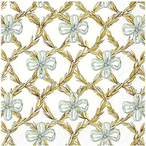 IHR Napkin Lunch Paper Whimsical Wheat Cream IHR Napkin Lunch Paper Whimsical Wheat Cream