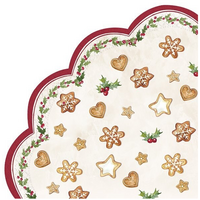 Napkin Lunch Paper Round Cookie Garland