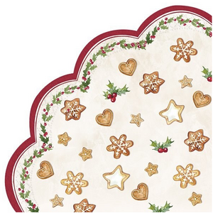 IHR Napkin Lunch Paper Round Cookie Garland IHR Napkin Lunch Paper Round Cookie Garland