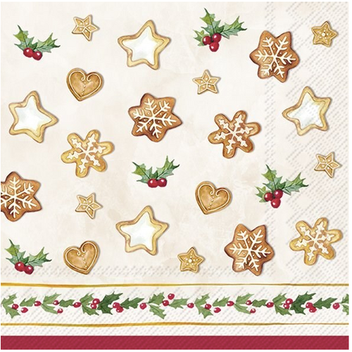 IHR Napkin Cocktail Paper Cookie Garland IHR Napkin Cocktail Paper Cookie Garland