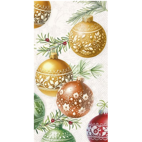 IHR Napkin Guest Paper Christmas Bubbles IHR Napkin Guest Paper Christmas Bubbles