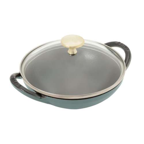 Staub Mini Wok 650ml Eucalyptus Staub Staub Mini Wok 650ml Eucalyptus Staub
