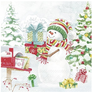 IHR Napkin Lunch Paper Snowy Day IHR Napkin Lunch Paper Snowy Day