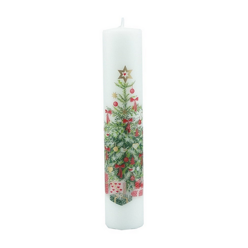 Diana Danish Calendar Pillar Christmas Tree 10 Inch Diana Danish Calendar Pillar Christmas Tree 10 Inch