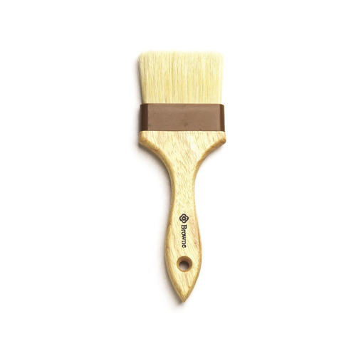 Browne Pastry Brush 3 Inch Boar Bristle Browne Pastry Brush 3 Inch Boar Bristle