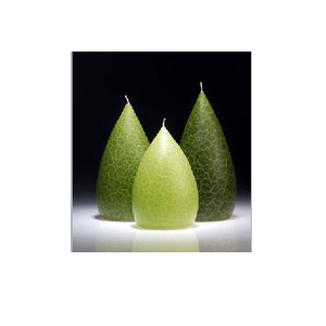 Barrick Design Candle Stout Crackle Green Shades