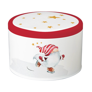 IHR Tin Round Niels Red IHR Tin Round Niels Red