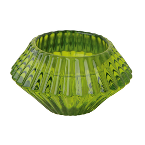 IHR Tealight and Taper Holder Green Diamond IHR Tealight and Taper Holder Green Diamond