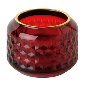 IHR Tealight Holder Glass Red IHR Tealight Holder Glass Red