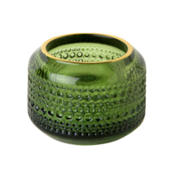 Tealight Holder Glass Green