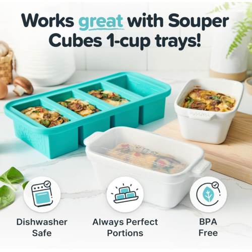 Souper Cubes Souper Cubes Ceramic Baker 1 Cup