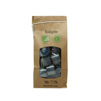Danish Tealight Eco-Friendly 18pk Blue