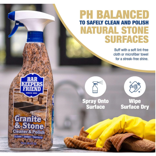 Bar Keeper's Friend Bar Keeper’s Granite & Stone Polish Bar Keeper's Friend Bar Keeper’s Granite & Stone Polish