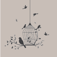 Swedish Cloth Birdcage