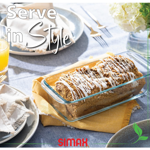 Simax Loaf Dish Glass 1.5L