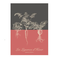 Garnier Thiebaut Tea Towel Legumes D’Hiver Tomette
