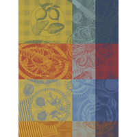 Garnier Thiebaut Tea Towel Sea Food Citronne