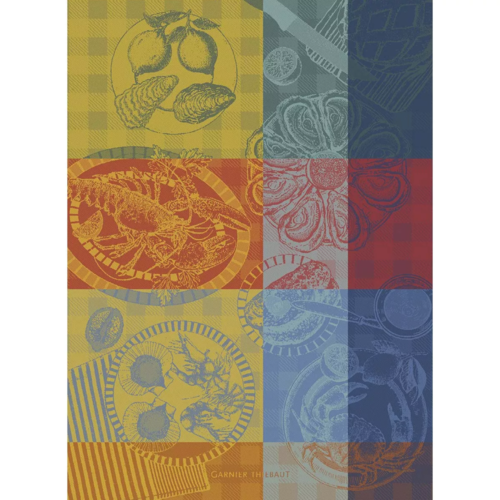 Garnier Thiebaut Garnier Thiebaut Tea Towel Sea Food Citronne Garnier Thiebaut Garnier Thiebaut Tea Towel Sea Food Citronne
