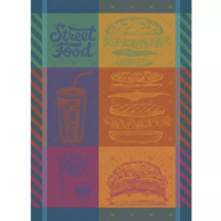 Garnier Thiebaut Tea Towel Street Food Gourmand