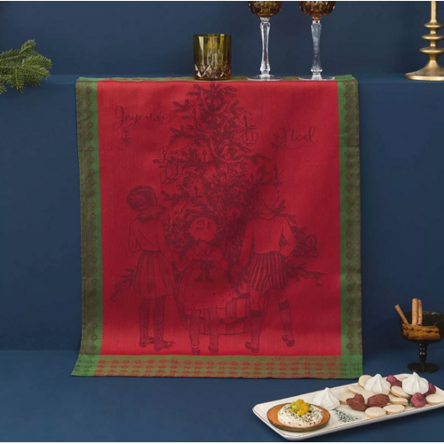 Garnier Thiebaut Garnier Thiebaut Tea Towel Noel D'Enfance Houx Garnier Thiebaut Garnier Thiebaut Tea Towel Noel D'Enfance Houx