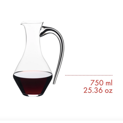 Riedel Decanter Fatto A Mano Cabernet Magnum Black