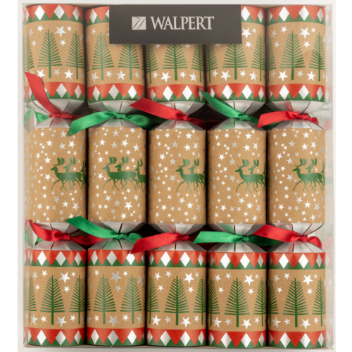 Walpert Crackers Mountain Stars with Deer 10 Piece Walpert Crackers Mountain Stars with Deer 10 Piece