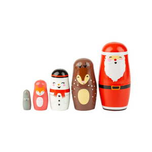 Option2 Traditional Santa Nesting Dolls Option2 Traditional Santa Nesting Dolls