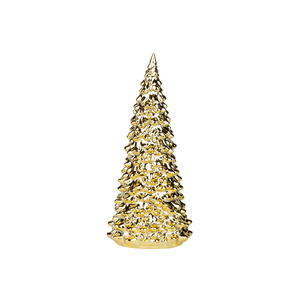 Option2 Ceramic Gold Fir Tree 8 Inch